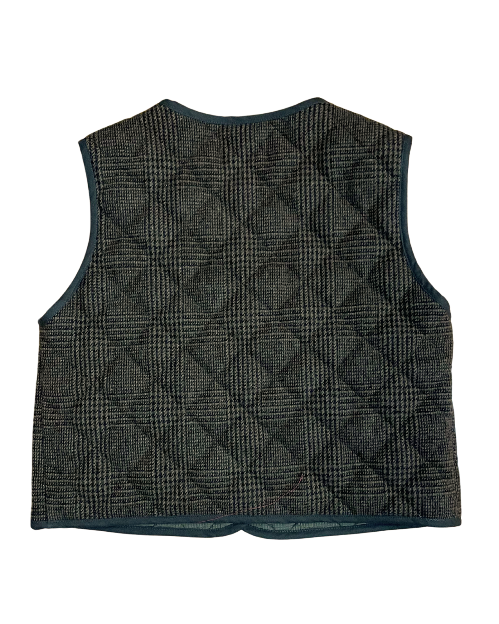 Quilted Vest in Wool