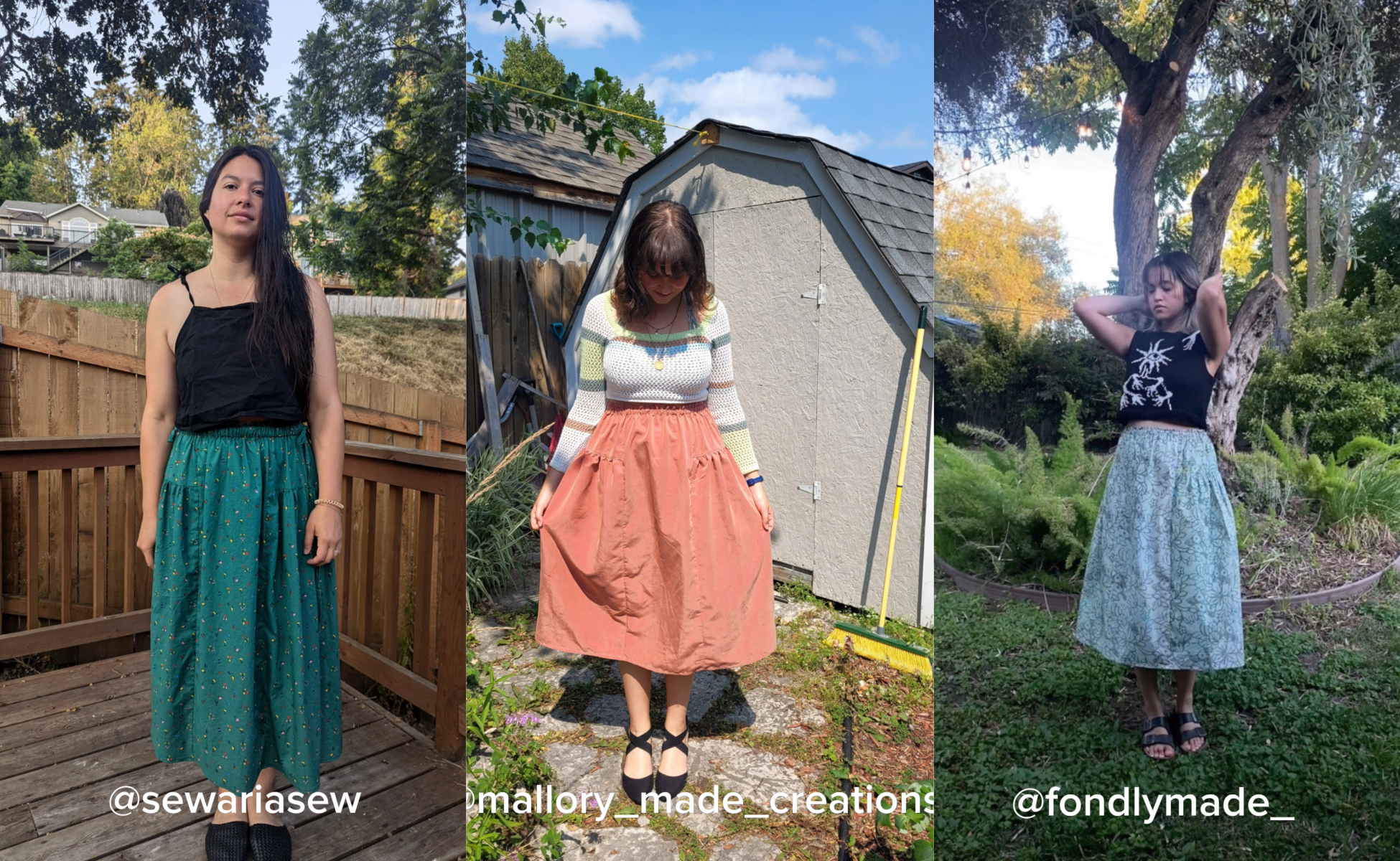 Calyx Skirt PDF Sewing Pattern